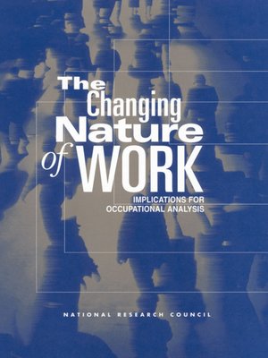 cover image of The Changing Nature of Work